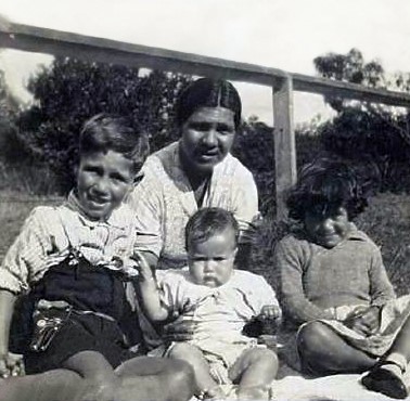 Aunty Val and Family